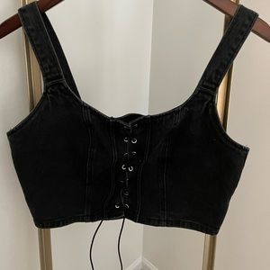 Jean Crop Top Wild Fable Small